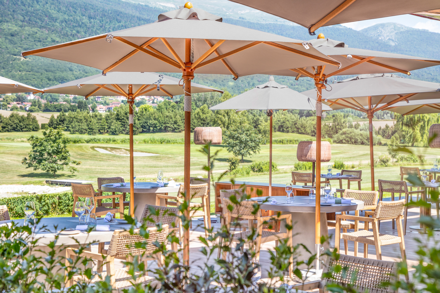 Restaurant italien Le Jardin proche Genève
